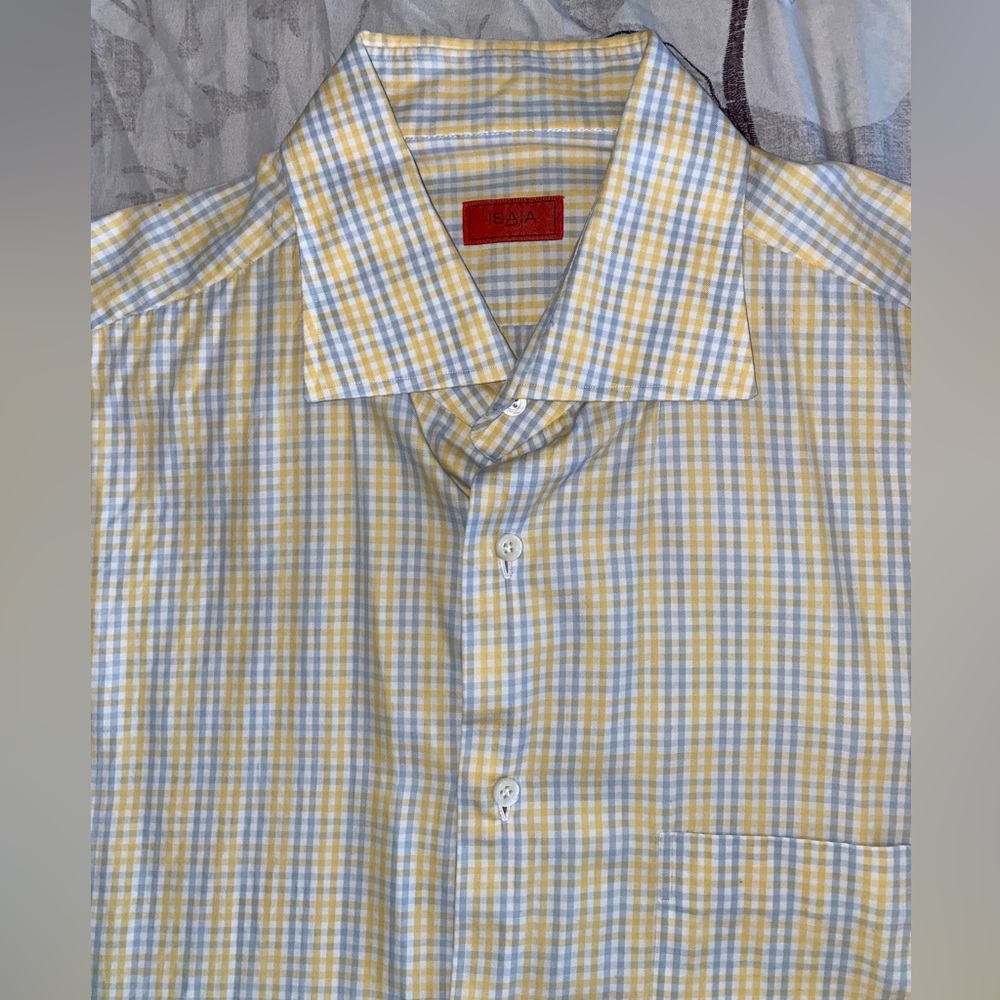 Isaia Napoli Button Up Shirt